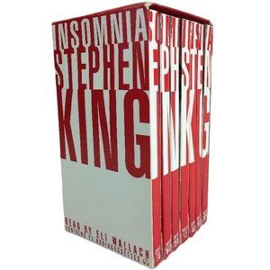 Insomnia Horror Audiobook Novel  Unabridged Cassettes Stephen King 1994 u